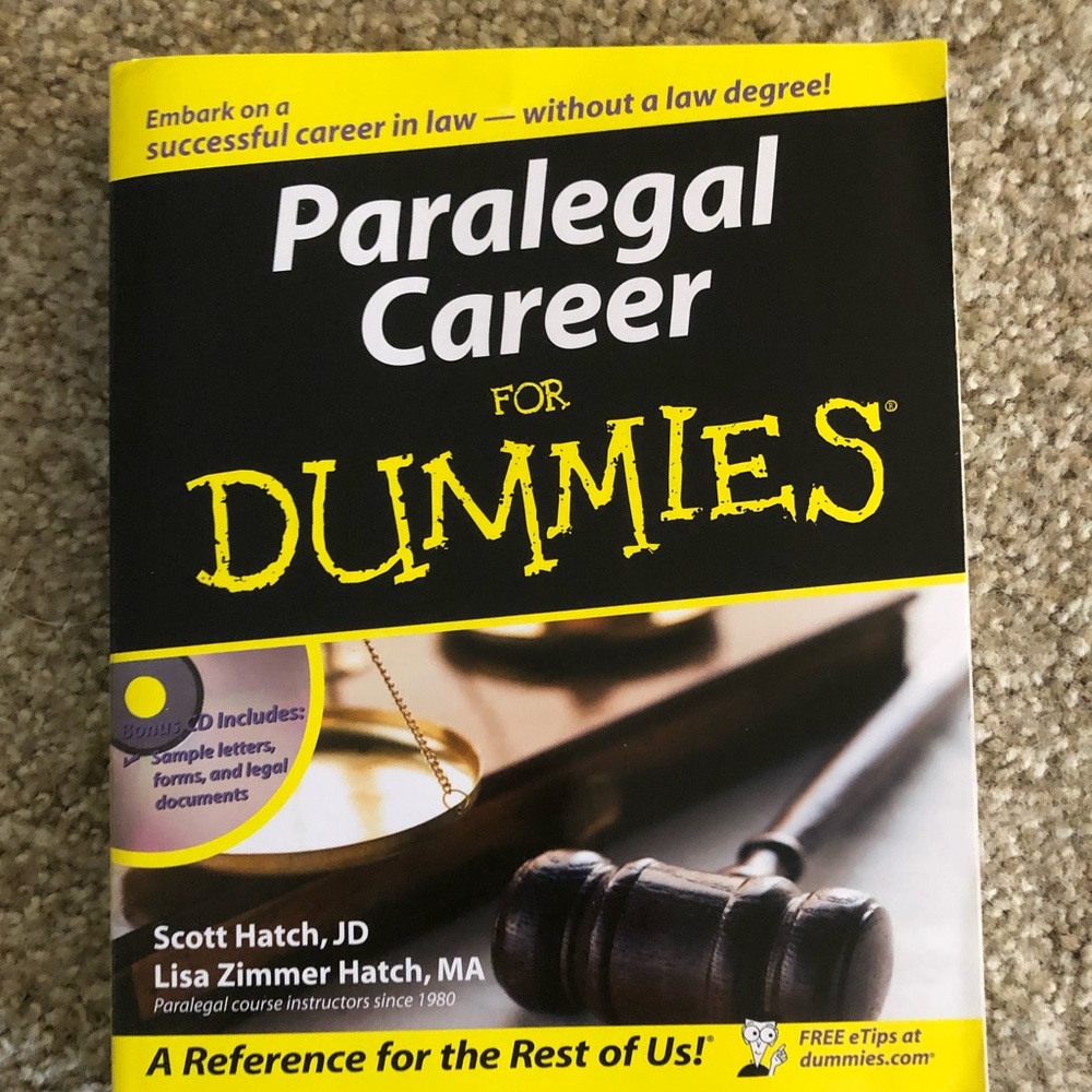 Paralegal Career for Dummies